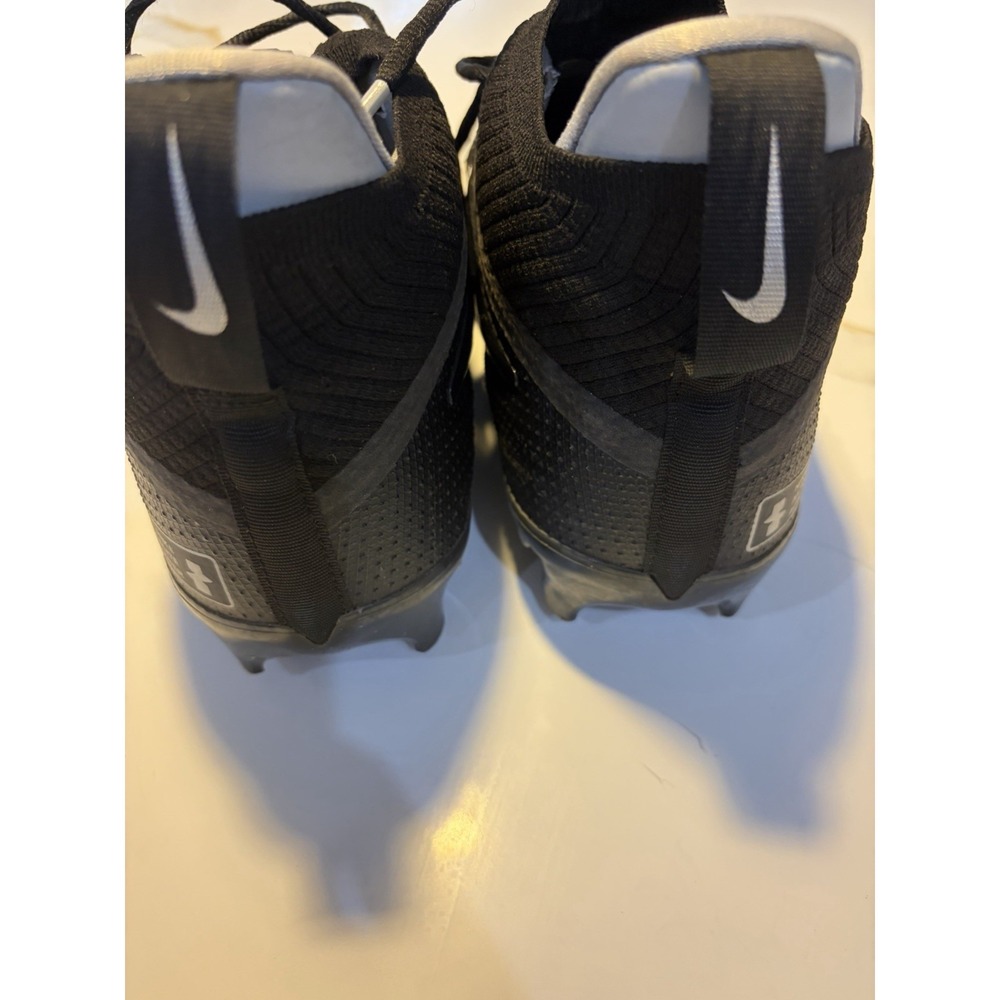 Nike Alpha Menace 4 Elite Football Cleats Black White Men's Size 13 FD7036-001 - Picture 6 of 8